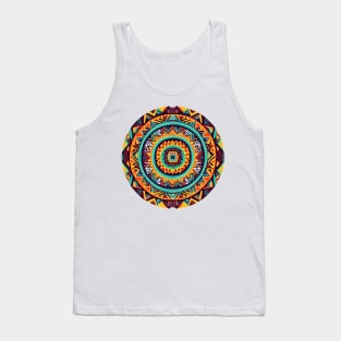 Igorot Pattern Ethnic Circle Design Tank Top